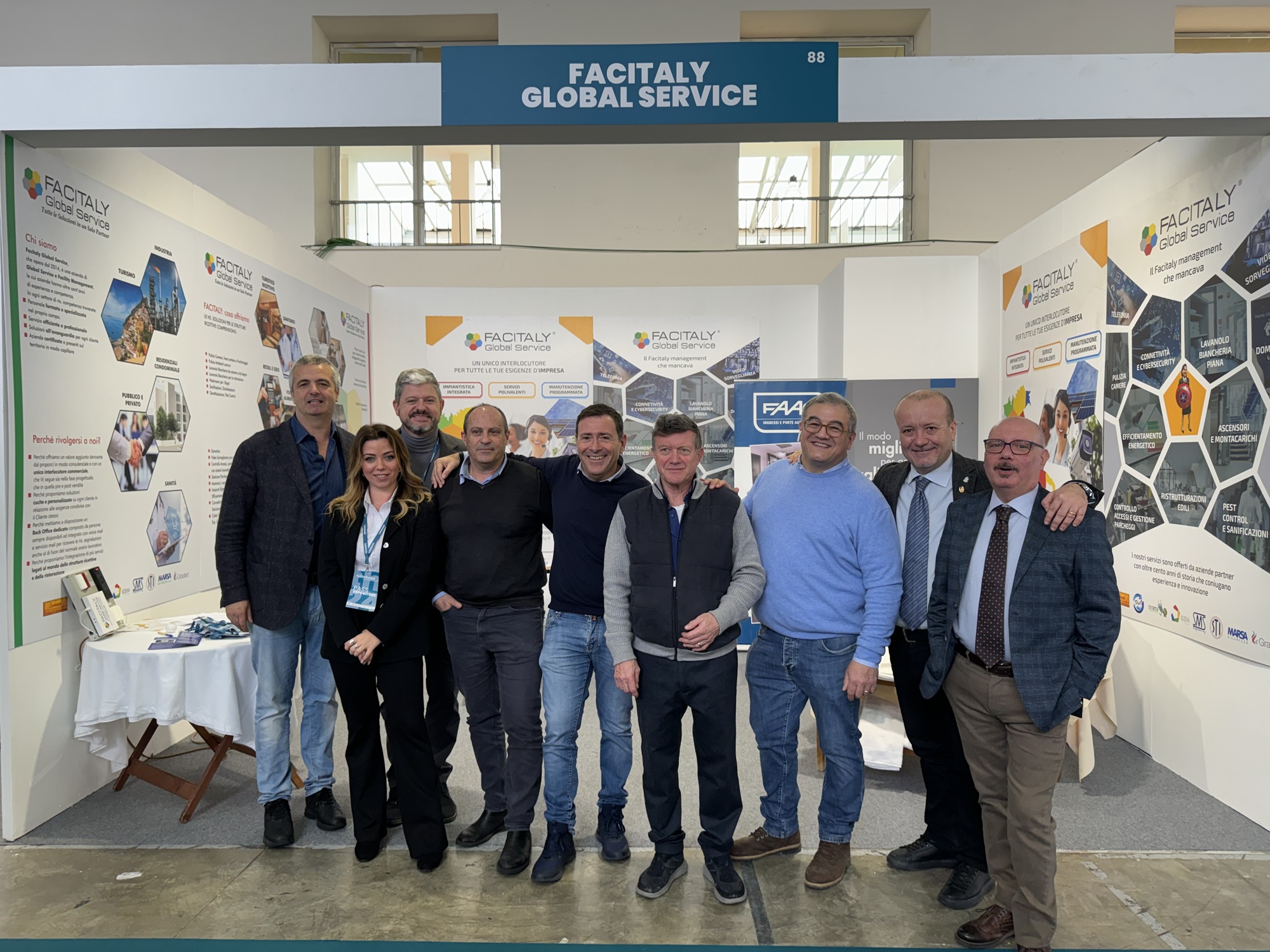 Facitaly Global Service a TuttoHotel 2024, 15-17 gennaio Napoli
