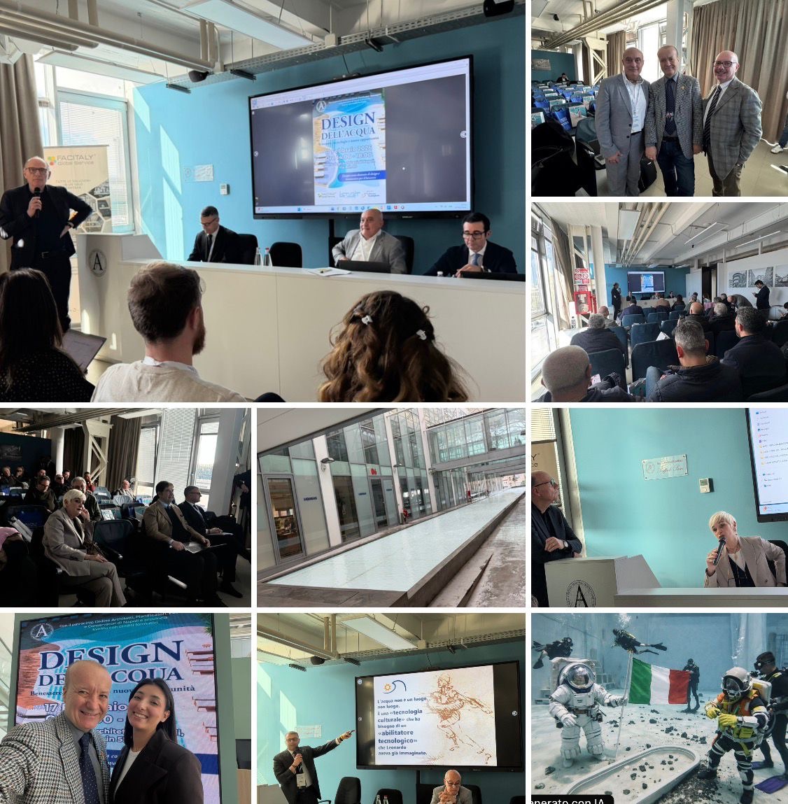 SEMINARIO DESIGN DELL’ACQUA, UN’OPPORTUNITA’ DI CONFRONTO