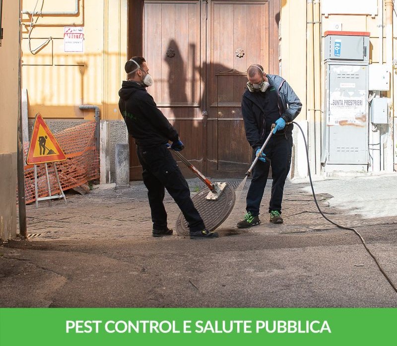 Disinfestazione e Pest Control a tutela della salute pubblica
