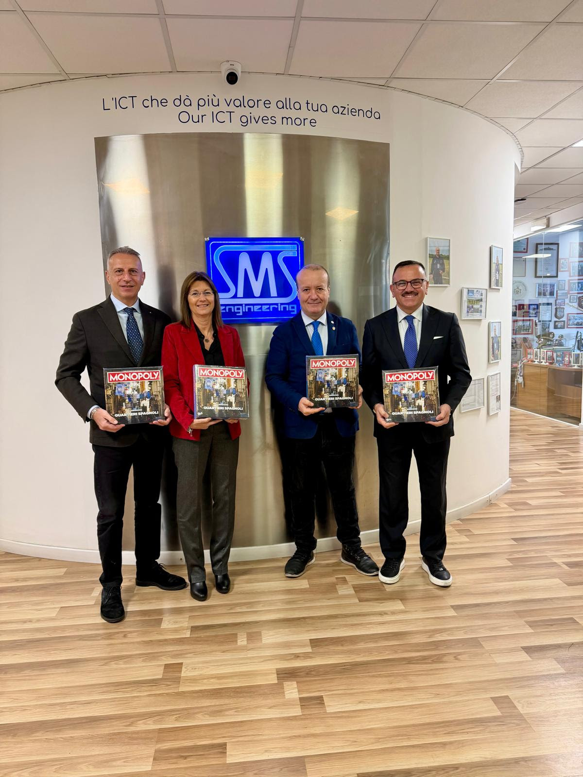 La SMS Engineering atterra sulla Stazione Tecnologia del Monopoly