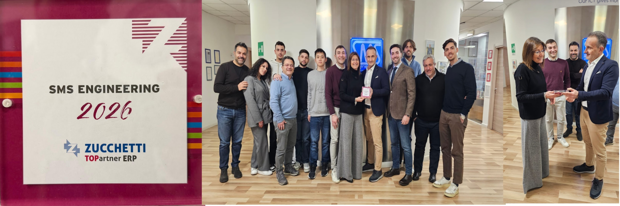 Zucchetti premia SMS Engineering: riconfermato il titolo di Top Partner ERP per il 2026