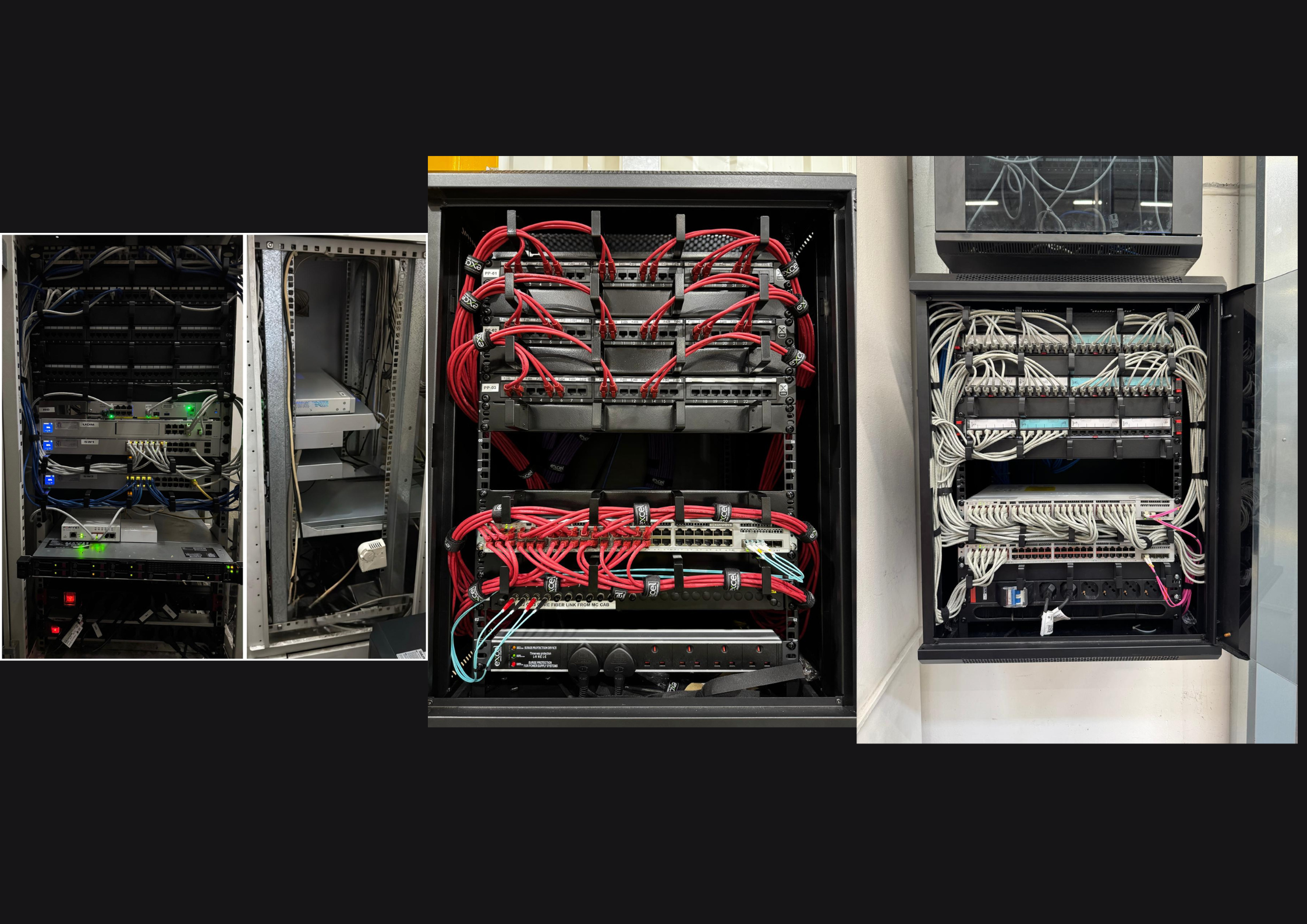 Installazioni di cablaggio strutturato rete dati e sicurezza informatica gestita