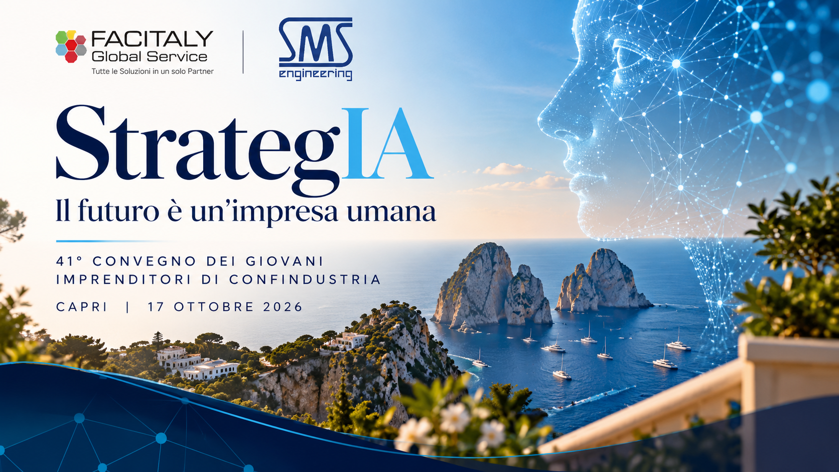 StrategIA 2026: FACITALY Global Service e SMS Engineering guardano al futuro dell’intelligenza artificiale